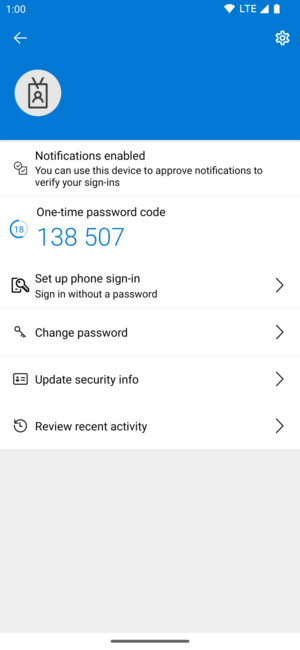 Microsoft Authenticator